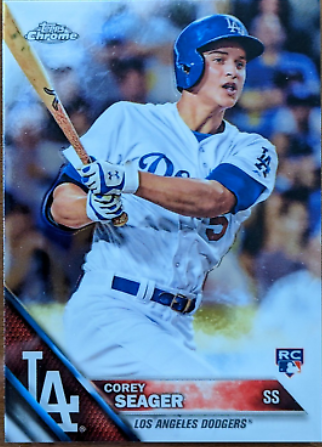 Chrome Corey Seager Rookie Card