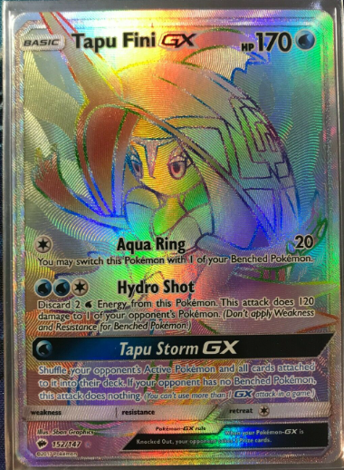 Hyper Rare Tapu Fini GX