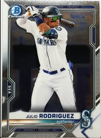 Julio Rodriguez Chrome Prospects Card