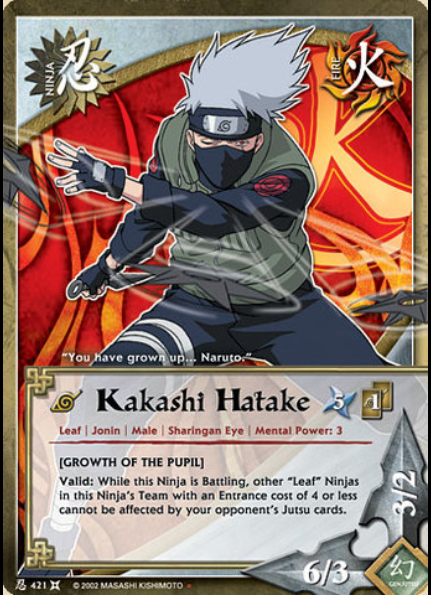 Kakashi Hatake (LAR) Card