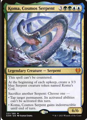 Koma, Cosmos Serpent