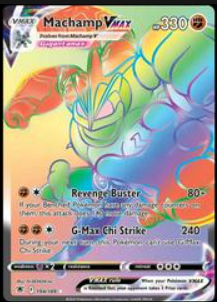 Machamp V (Rainbow Rare)