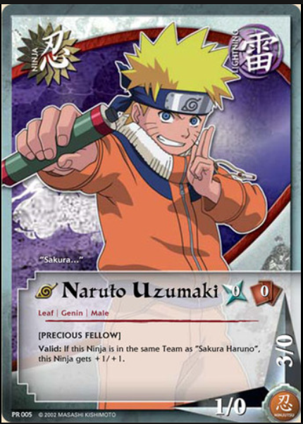 Naruto Uzumaki (PR) Card