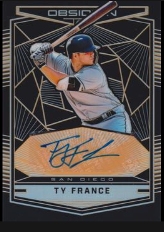 Panini Elite Extra Edition Ty France Autographed Card