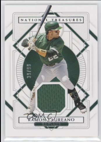 Panini National Treasures Ramon Laureano