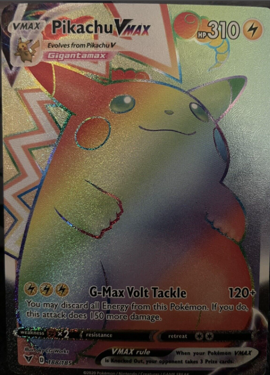 Pikachu VMAX Rainbow Rare