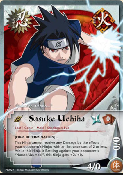 Sasuke Uchiha (HOK) Card