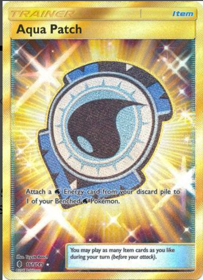 Secret Rare Aqua Patch