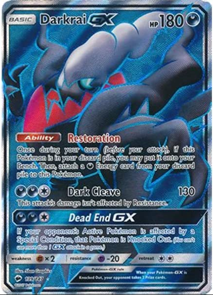 Secret Rare Darkrai GX