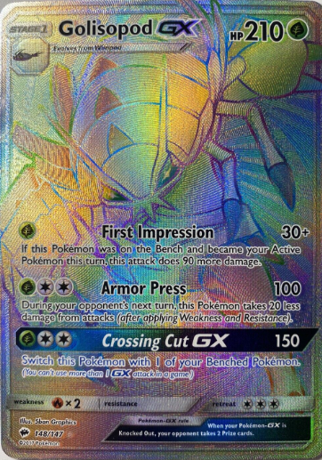 Secret Rare Golisopod GX