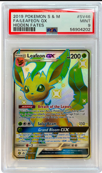 Shiny Vault Leafeon-GX