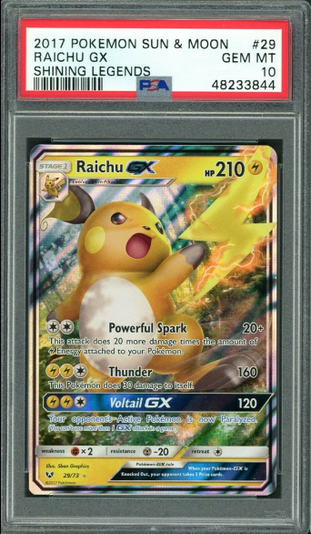 Shiny Vault Raichu-GX