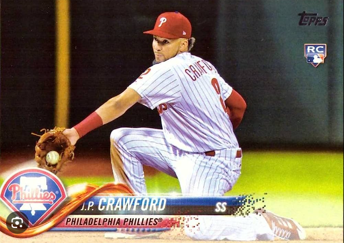 Topps Chrome Update J.P. Crawford Autograph