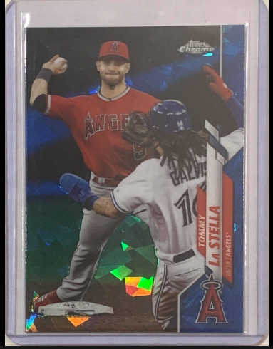 Topps Finest Gold Refractor Tommy La Stella