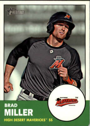 Topps Heritage Minor League Brad Miller