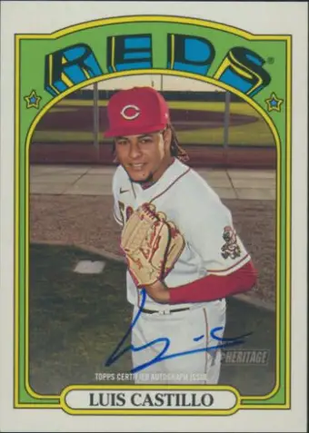 Topps Heritage Real One Autographs Luis Castillo