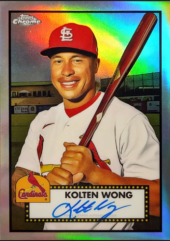 Topps Kolten Wong Chrome Rookie Autographs