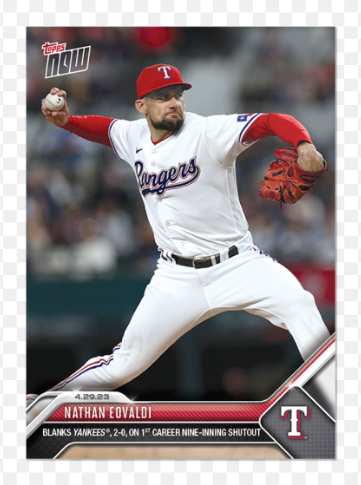 Topps Now World Series Nathan Eovaldi