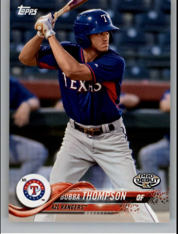 Topps Pro Debut Bubba Thompson Baseball Card