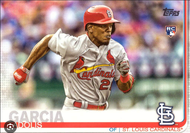 Topps Series 1 Rookie Card Adolis Garcia