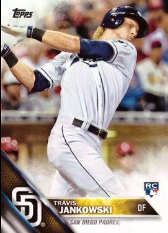 Topps Update Advanced Stats Variation Card Travis Jankowski