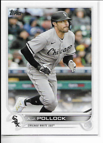 Topps Update Series AJ Pollack Rookie Card