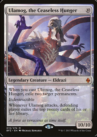 Ulamog, the Ceaseless Hunger Zendikar