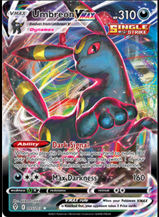 Umbreon VMAX Evolving Skies Card