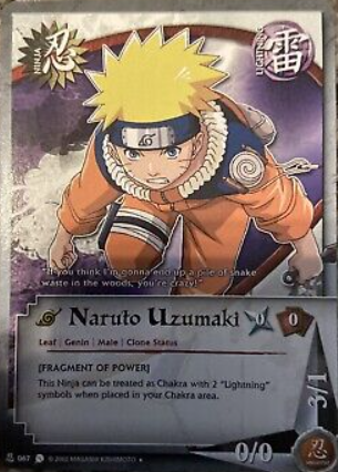 Uzumaki Naruto (PR) Card