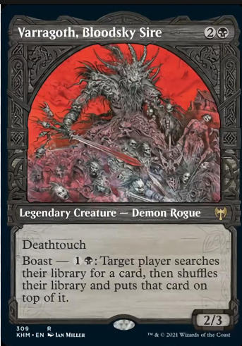 Varragoth, Bloodsky Sire (Borderless Foil)