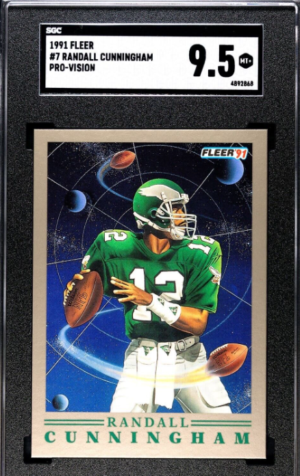 1991 Fleer Randall Cunningham Pro Vision