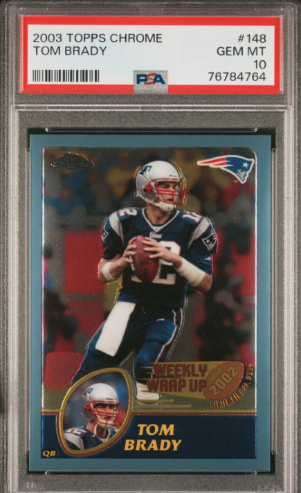 2003 Topps Chrome #149 Tom Brady