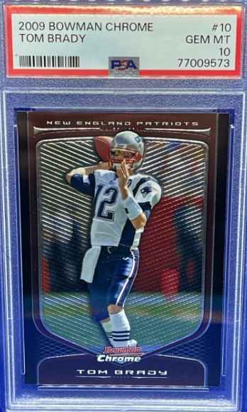 2009 Bowman Chrome #10 Tom Brady