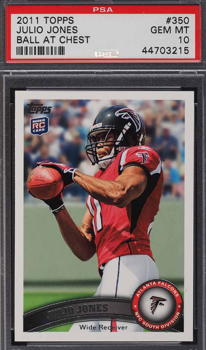 2011 Topps Football Julio Jones ROOKIE RC