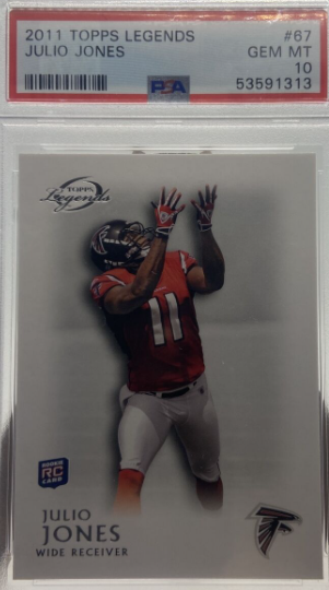 2011 Topps Legends - Julio Jones - #67 - Rookie RC