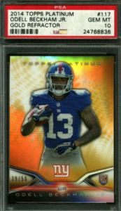 Most Valuable Odell Beckham Jr. Football Cards