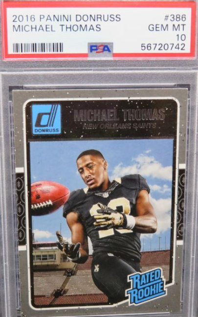 2016 Donruss Michael Thomas Rated Rookie Card RC