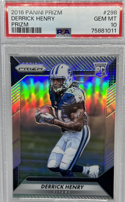 2016 Prizm Derrick Henry Silver Prizm Rookie RC #298