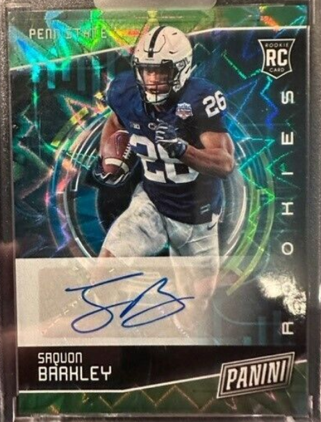 2018 Panini Cyber Monday Saquon Barkley Rookie RC SSP AUTO Giants MINT