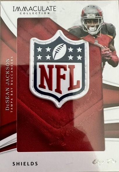 2018 Panini Immaculate Collection Immaculate Shields #IM-53 DeSean Jackson 1/1