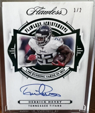 2020 Flawless Derrick Henry Emerald Flawless Achievements Auto