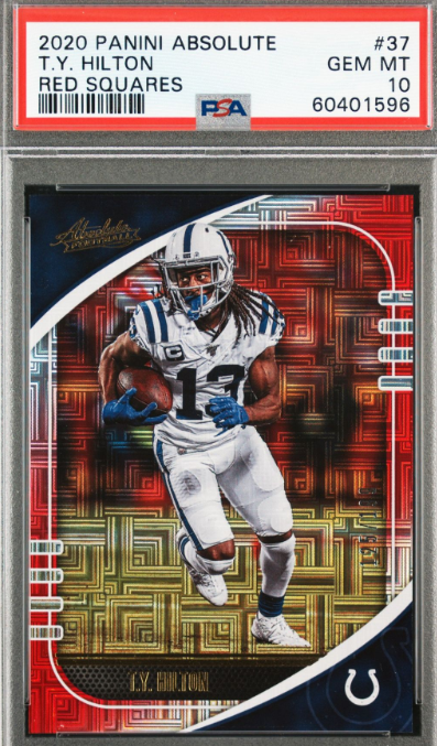 2020 Panini Absolute #37 T.Y. Hilton