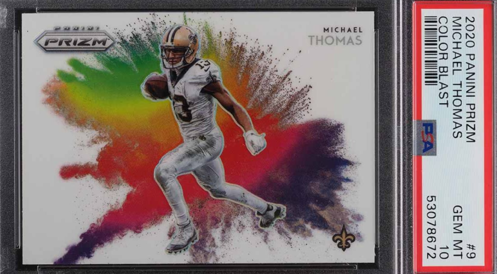 2020 Panini Prizm Color Blast Michael Thomas SP