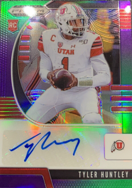 2020 Panini Prizm DP Tyler Huntley Auto 