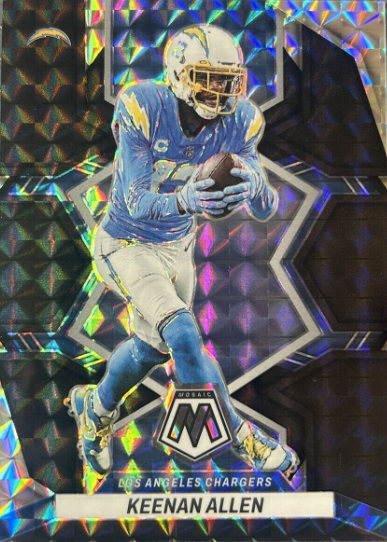 2022 Mosaic BLACK Keenan Allen 1/1 Chargers #103 True 1 OF 1 NEAR MINT