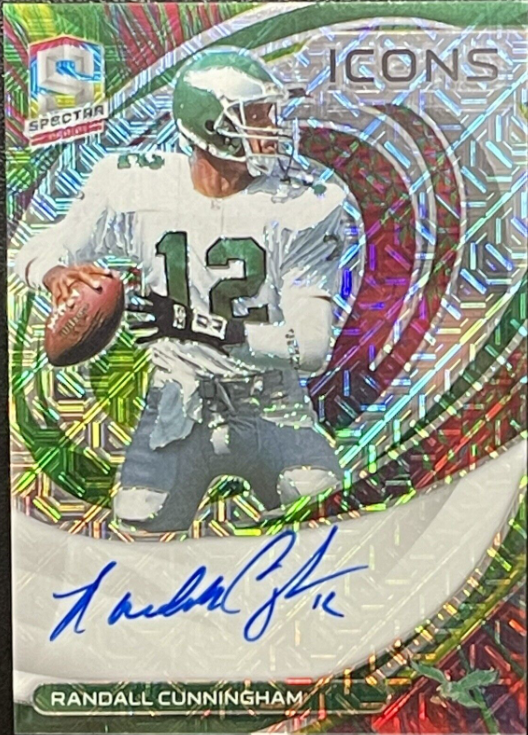 2022 Spectra Randall Cunningham on Card Auto Autograph