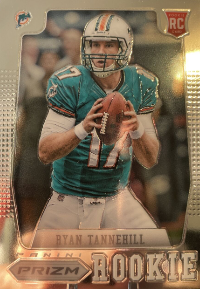 2012 Panini Prizm Ryan Tannehill #232 Rookie Card RC Miami Dolphins