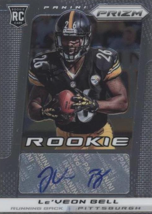 2013 Panini Prizm Autographs Le'Veon Bell Rookie Auto