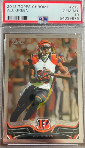 2013 Topps Chrome Football #213 A.J Green 