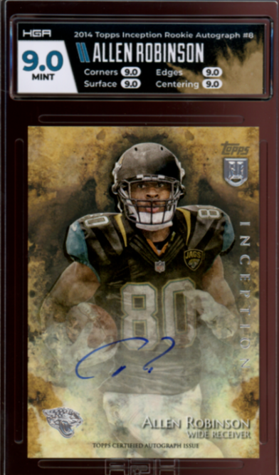 2014 Topps Inception Football Allen Robinson - new Rams WR - HGA